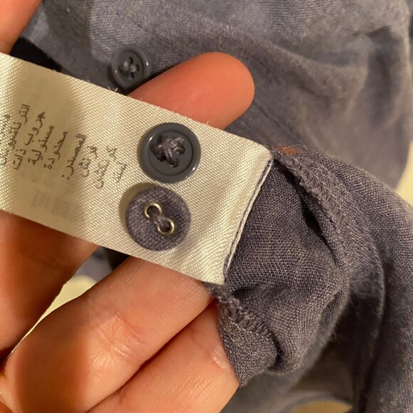 French Connection Betsey draped scoop neck popover oversized S - Picture 3 of 11